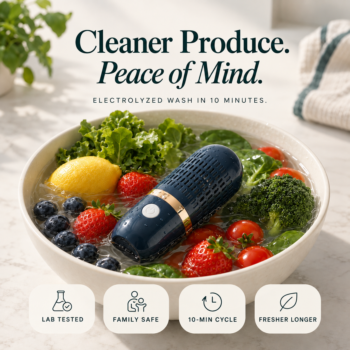RYVA Pure™ Produce Purifier