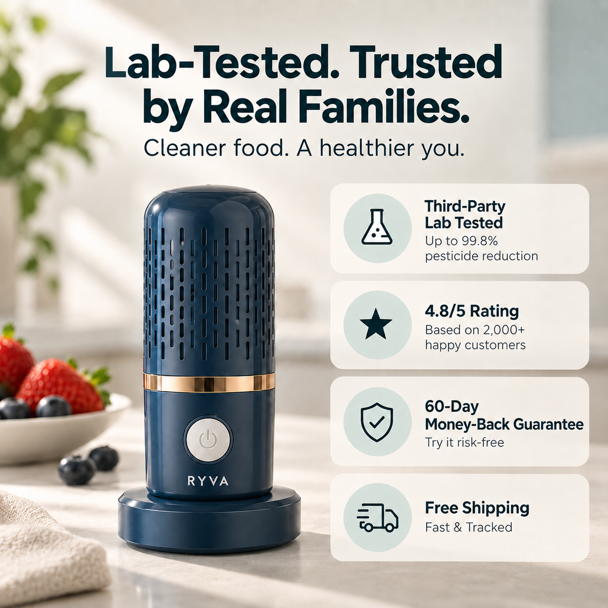 RYVA Pure™ Produce Purifier